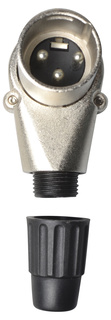 XLR Connector Right Angle Style  Male